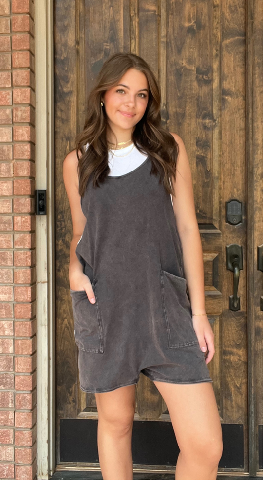 Free People grey romper - XS