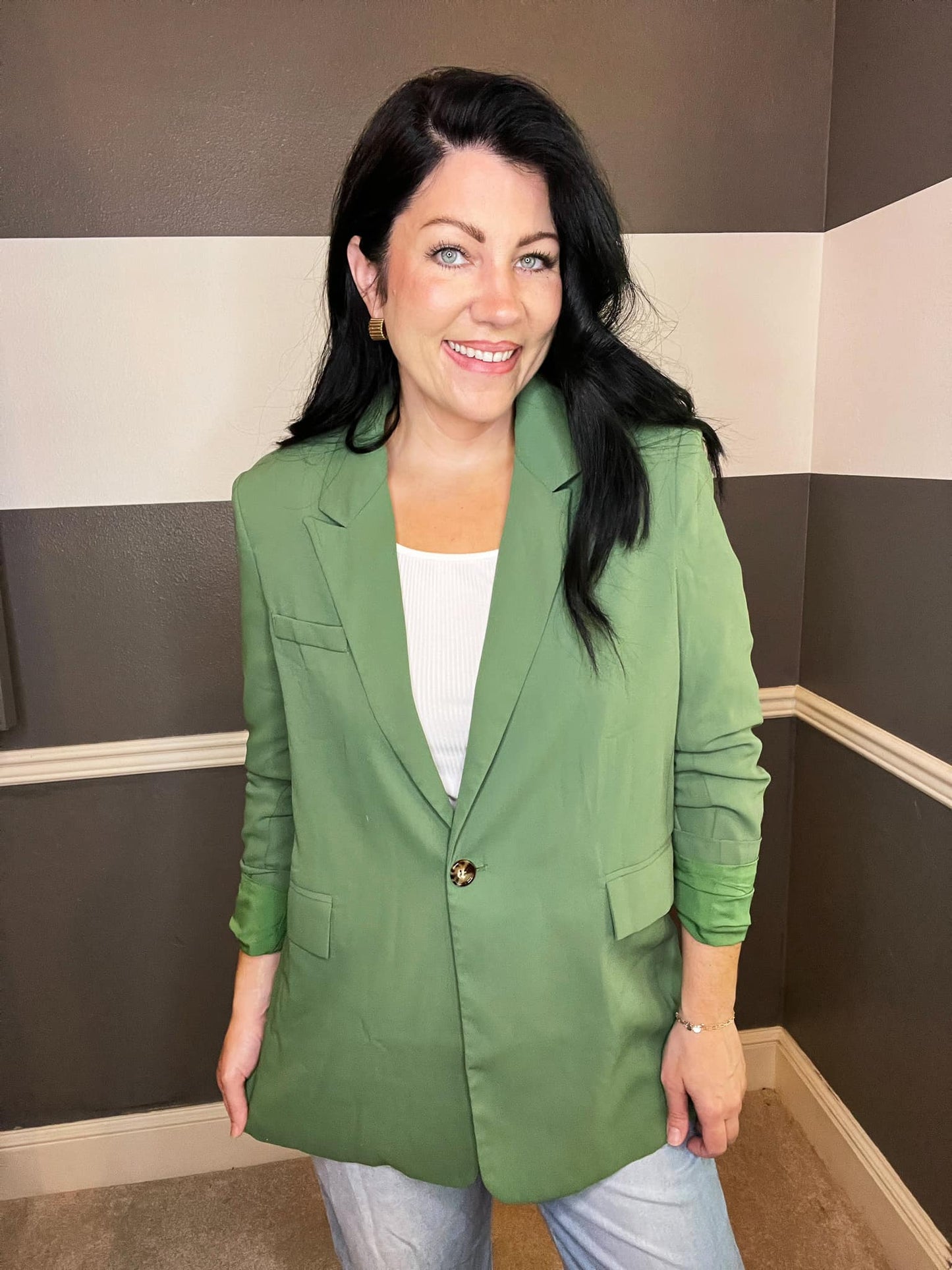 Green Blazer