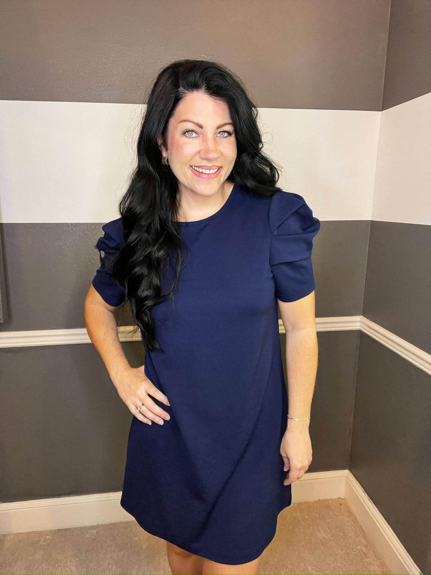 Navy Blue Dress