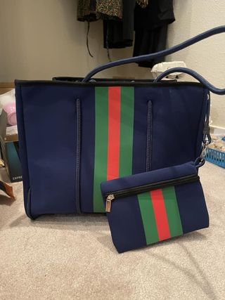 Navy Tote Bag