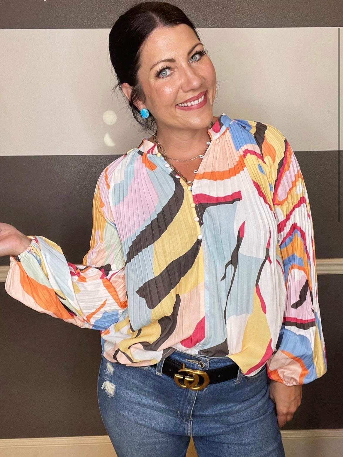 Print Blouse