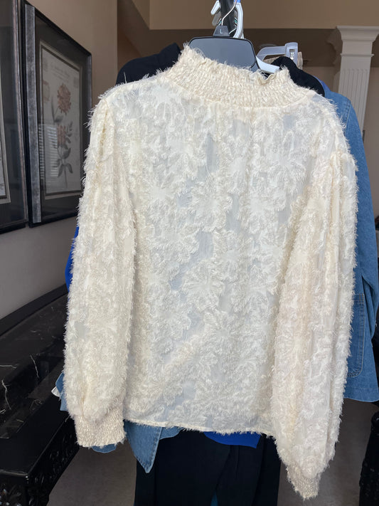 Cream Color Lace Top
