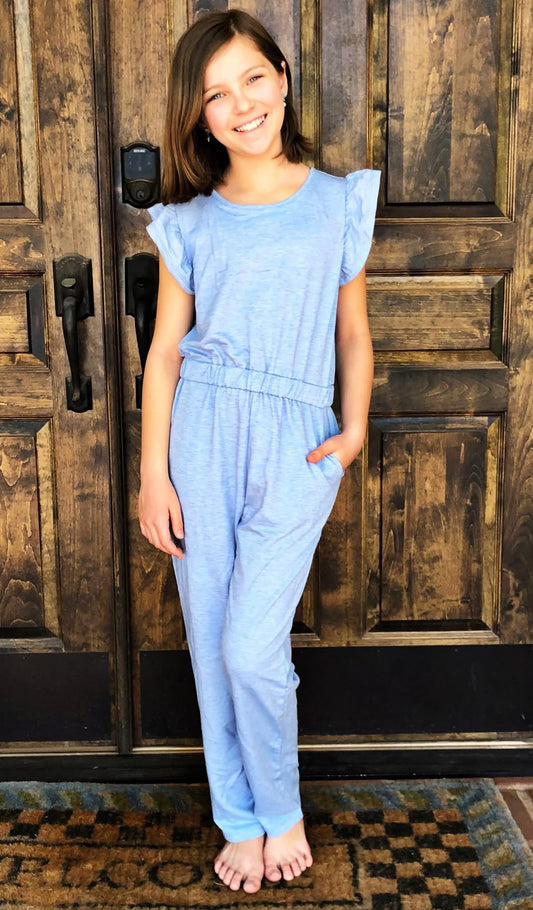 Blue romper