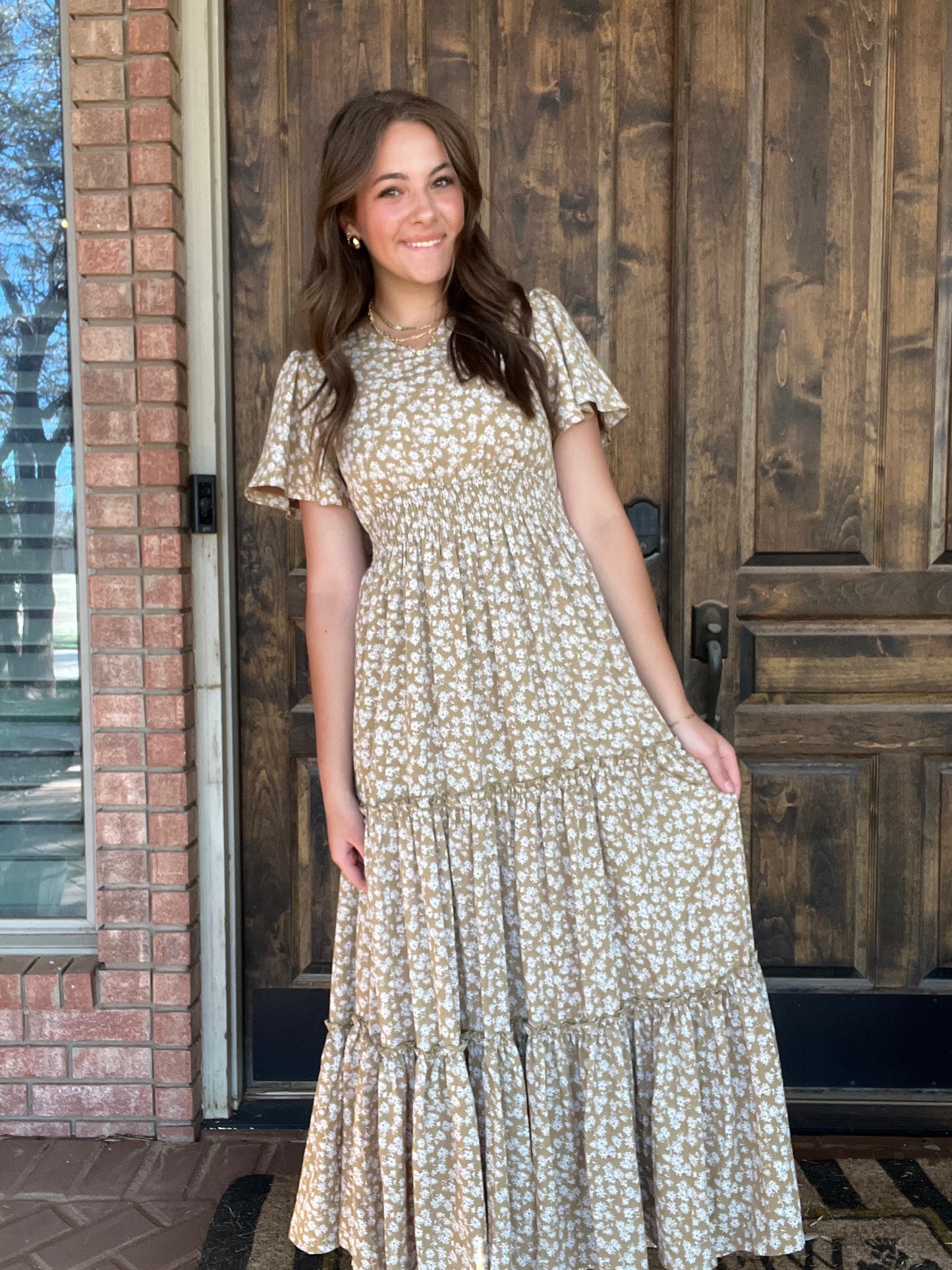 Floral Print Maxi
