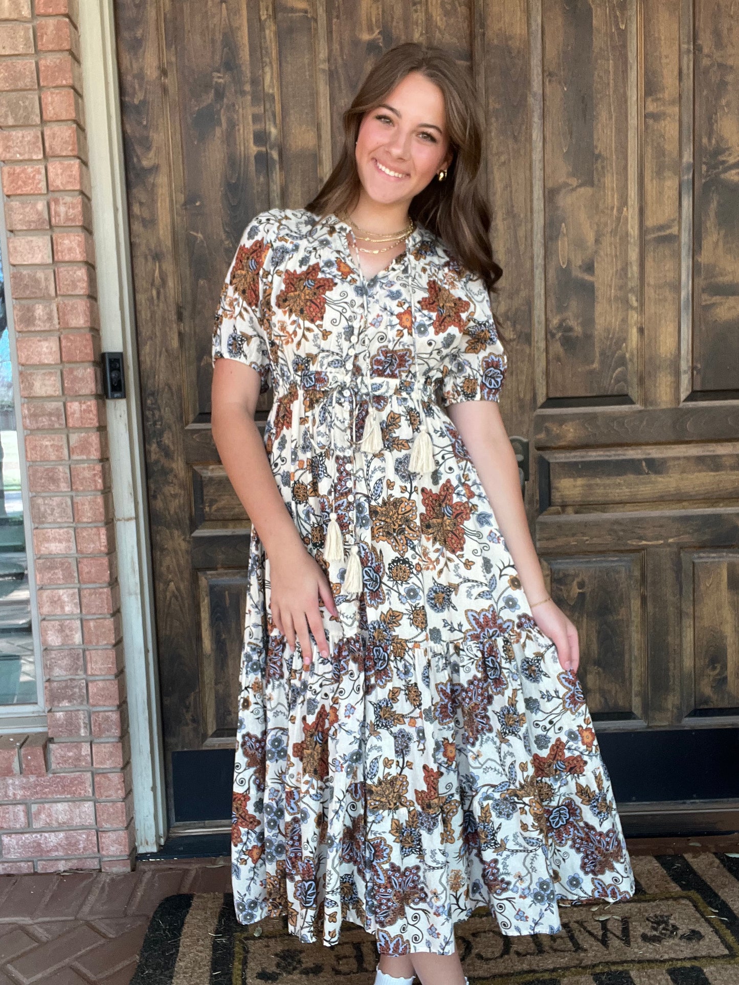 Boho style dress