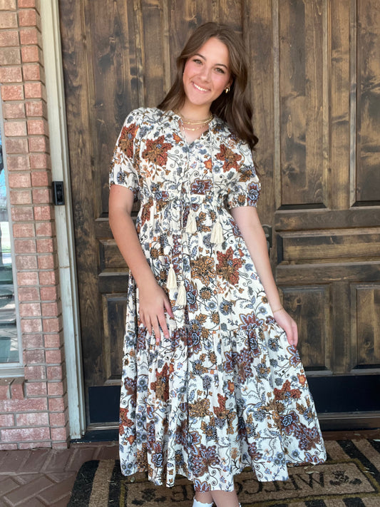 Boho style dress