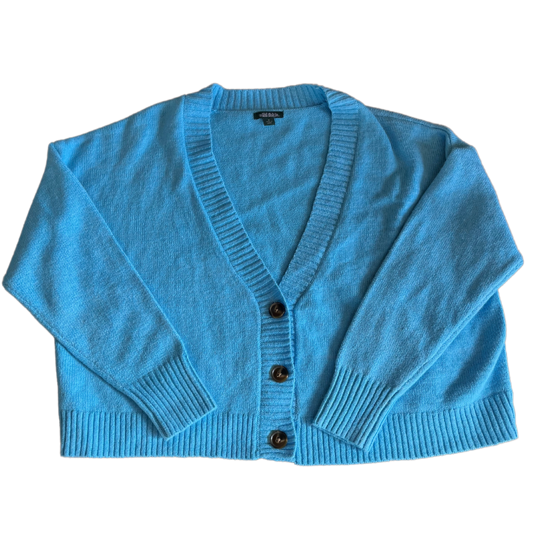 Blue cardigan - M