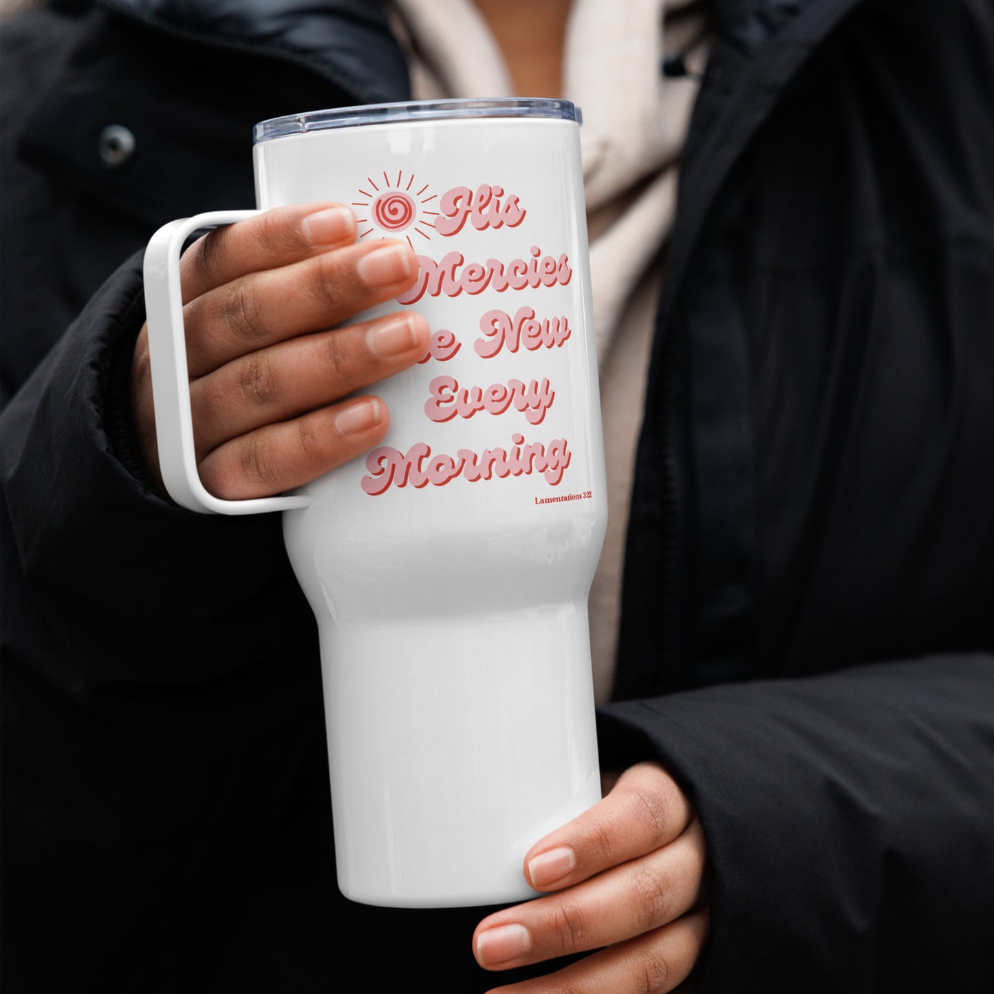 Mercies Are New 25 oz. Tumbler