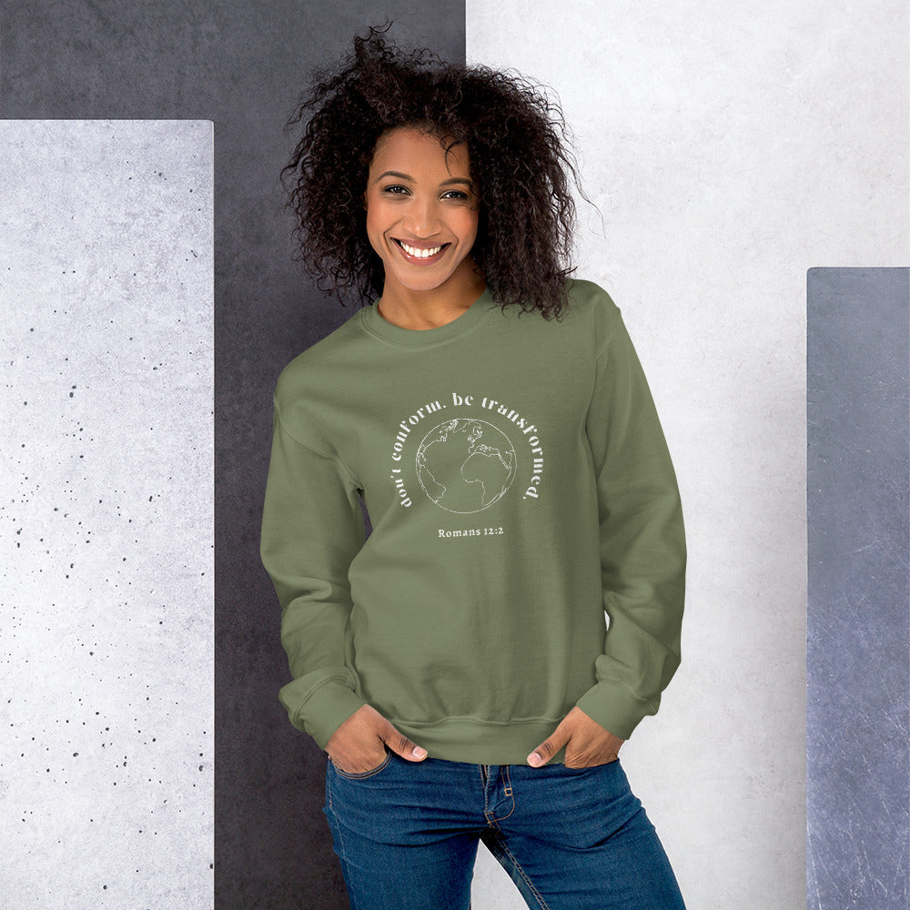 Don't conform sweatshirt