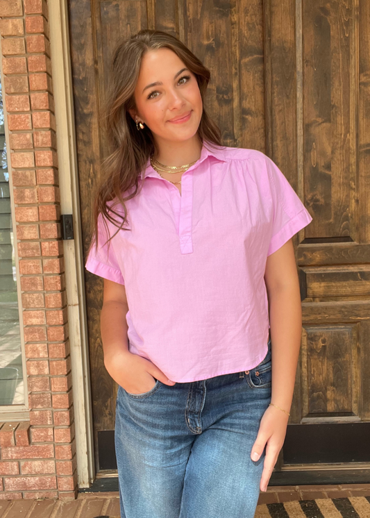 Purple blouse - M