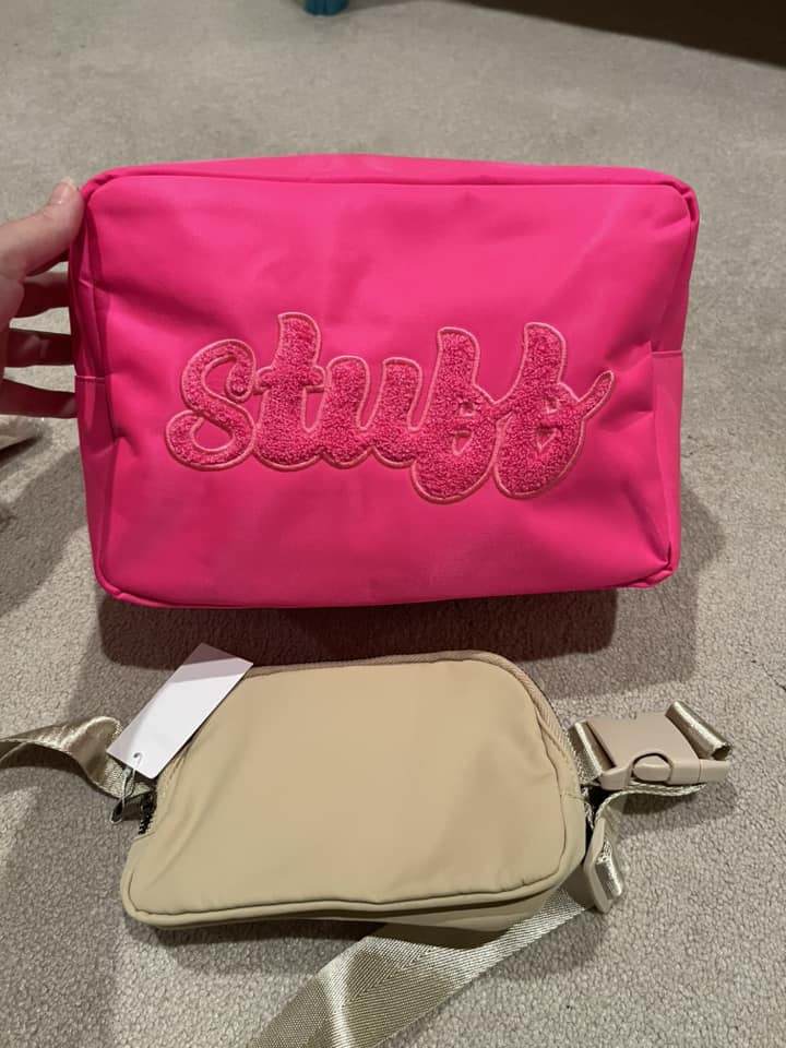 "Stuff" XL cosmetic bag