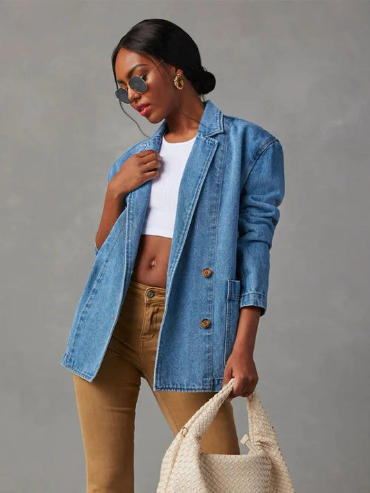 Denim Blazer - XL only