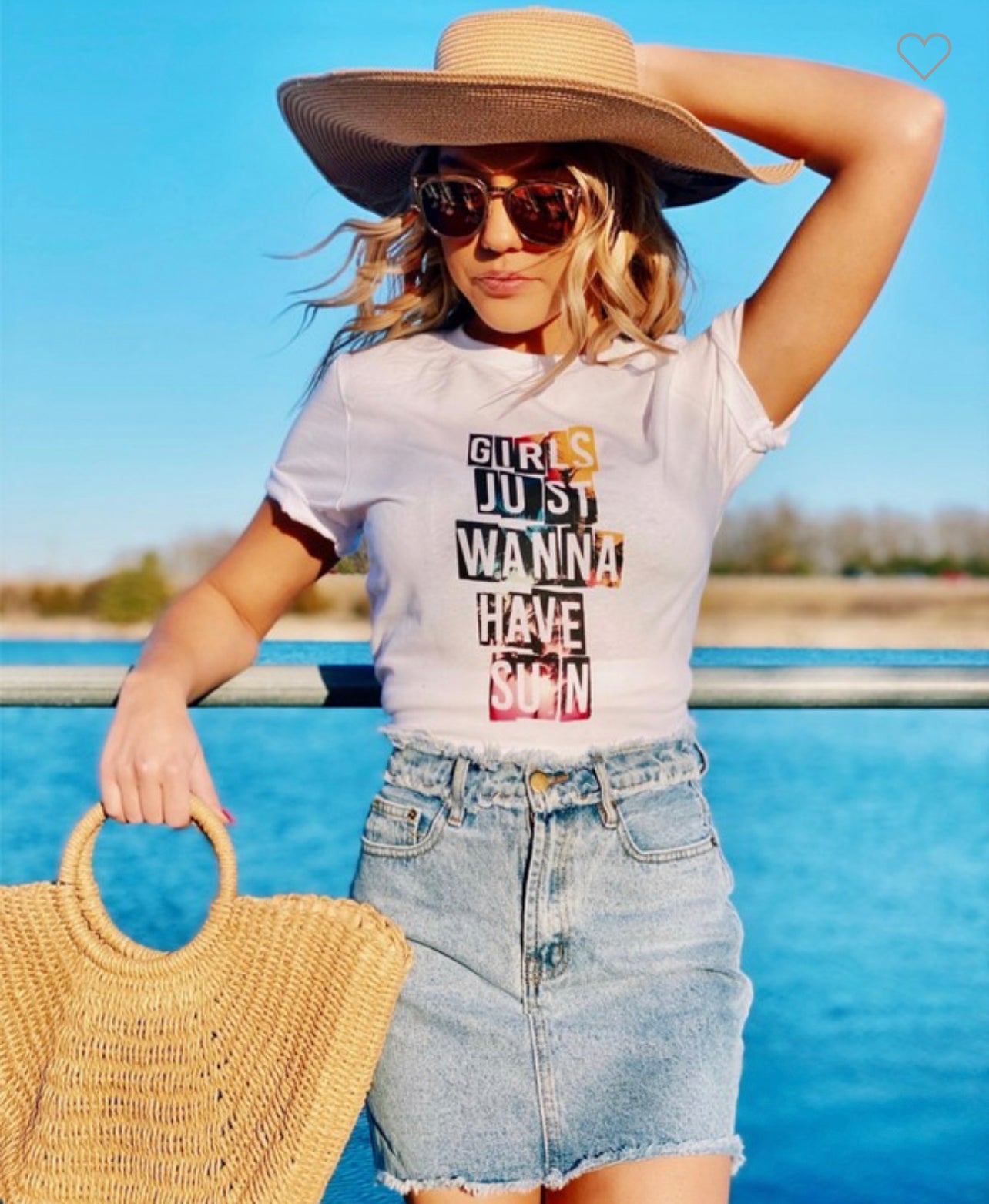 Girls just wanna have sun tee