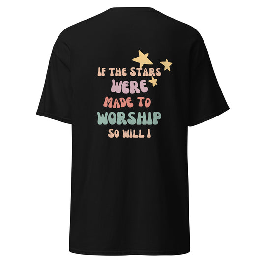 If the stars colorful tee (back design)
