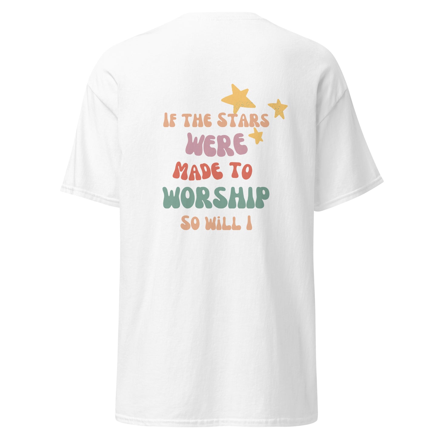 If the stars colorful tee (back design)